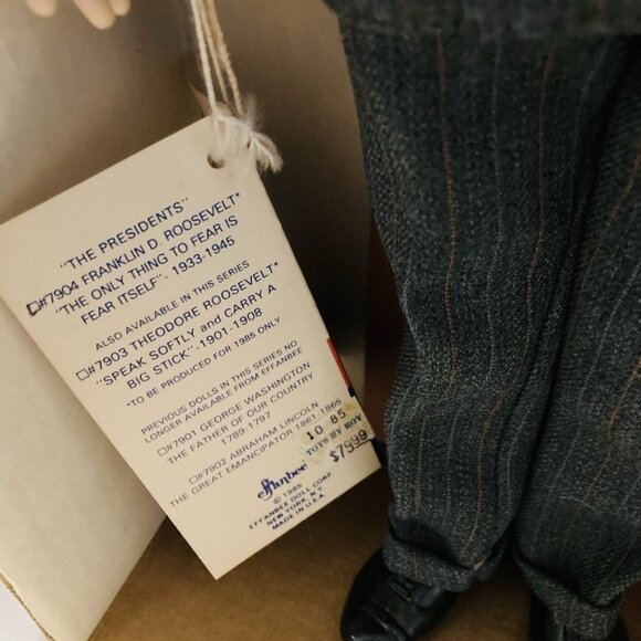 Presidents Franklin Delano Roosevelt Doll Standing 16"Effanbee - Picture 8 of 13